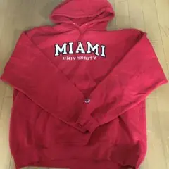 チャンピオン ヴィンテージ パーカー サイズXL 赤 レッド スウェット