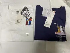 新品未使用セサミストリート Tシャツ2枚セット 130