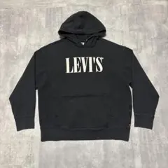 levi's リーバイス　ビックロゴ　スウェット　パーカー　フェード