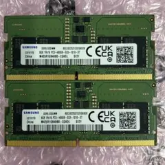 【新品同様】DDR5 16GB(8GB)SODIMMのサムネイル