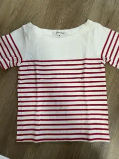【GLOBAL WORK】ボーダーTシャツ 赤
