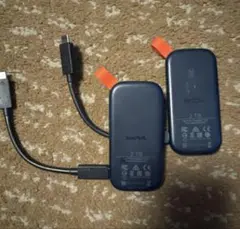 SanDisk SSD2T 2台セット