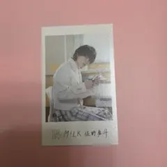 M!LK 佐野勇斗 隣の席 ミニフォト 左