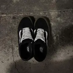 Vans ブラック/ホワイト スニーカー