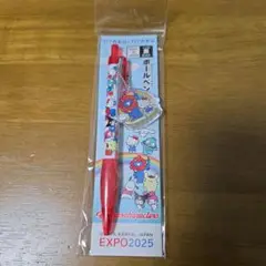 【新品未開封】万博　サンリオコラボ　ボールペン　黒