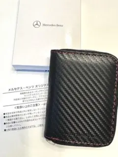 新品 Mercedes-Benz カーボンファイバー 調 コインケースのサムネイル