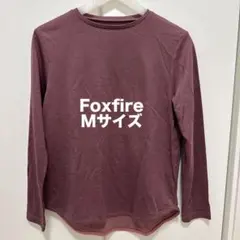 Foxfire ウール混 ロングスリーブTシャツ パープル Mサイズのサムネイル
