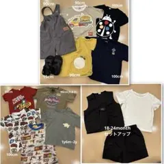 子ども服 ベビー服 90cm ~ 100cm 夏 セット売り まとめ売り