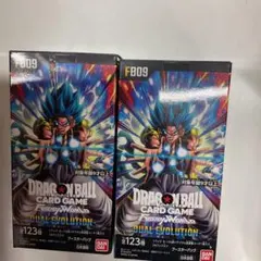 ドラゴンボール フュージョン ワールド ブースターパック 2箱 テープ付き