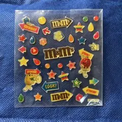 M&M's ぷくぷくシールセット