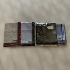 pierre cardin & POLO ハンカチ4枚セット