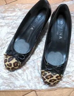 ダイアナ　パンプス　21.5cm レオパード