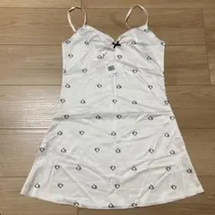 the virgins ザ ヴァージンズ ロゴキャミワンピース chain logo strap ops | the Virgins (Women