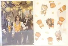 ツイステ カフェ クリアファイル サバナクロー 制服