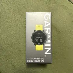 GARMIN FOREATHLETE 245 イエロー/ブラック