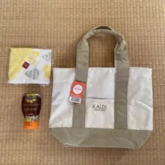 KALDI カルディエコバッグ 福袋 純粋はちみつ ハニー もへじ