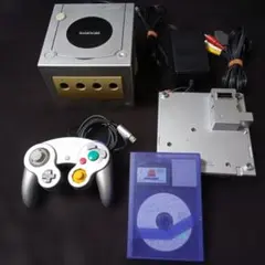 ゲームキューブ本体シルバー ゲームボーイプレーヤー スタートアップディスクセット