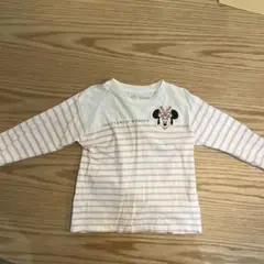 bebe べべDisney ミニーマウス 長袖カットソー 120