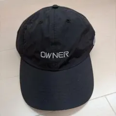 OWNER ロゴ キャップ ブラック