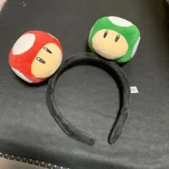 ユニバーサル　ニンテンドーワールド　キノコカチューシャ