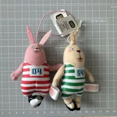 ウサビッチ ぬいぐるみマスコットキーホルダー キレネンコ プーチンセット