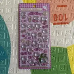 国内正規品 ハローキティピンク サンリオ ボンボンドロップシール 第2弾 ①