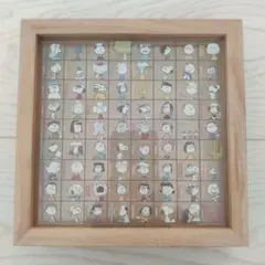 ガラスのアートボード　スヌーピーと仲間たち