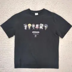 atmos × PUMA 鬼滅の刃 SDキャラ Tシャツ ユニセックス M 黒