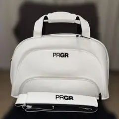 【美品】PRGR ボストンバッグ　ホワイト　白