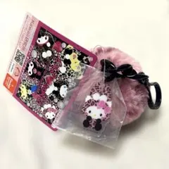 サンリオキャラクター　ギャルらび♡ファーチャーム　チャーミー キティ　マスコット