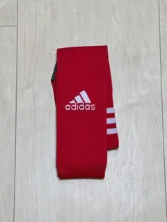 adidas　サッカーストッキング　レッド　ホワイトライン