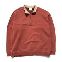 USA 古着 コロンビア ハーフジップ スウェット トレーナー アウトドア