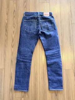リーバイス 501 セルビッジ W34 リジット ジーンズ デニム 赤耳 濃紺