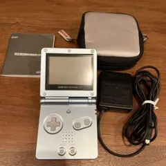 動作良好　ゲームボーイアドバンスSP 本体　充電器、取説、ケース付