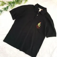 カステルバジャック 半袖　ポロシャツ 黒 XL 大きいサイズ　ピーターパン