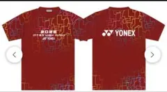 YONEX 2026 インターハイ近畿 限定 Tシャツ スモークレッド Lのサムネイル