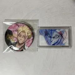 ブルーロック　士道龍聖　ブルロ展　缶バッジ　原画　マグネット　2点セット