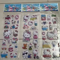 【大量・激安】ハローキティシールぷくぷくシール3枚セット※早い者勝ち　当日発送