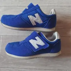 New Balance 青 スニーカー ベルクロ