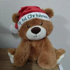 AURORA My 1st Christmas くま ぬいぐるみのサムネイル