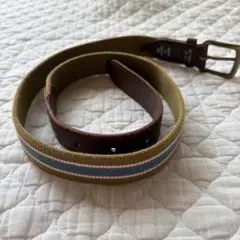 オリーブグリーン キャンバス ベルト