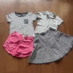 gap ユニクロ　Tシャツスカート　パンツ140 150 女の子まとめセット