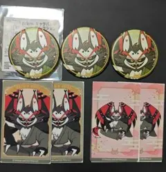 ハズビンホテル ハスク 缶バッジ クリアカード 7点