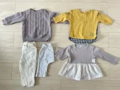 女の子　70〜90cm  子ども服　まとめ売り
