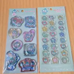 新品　サンリオ ハンギョドン シール 2枚セット（ウォーターシール＆おはじき風）