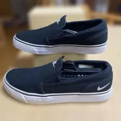 NIKE Toki Slip 24.5cm 黒 レディース スリッポン
