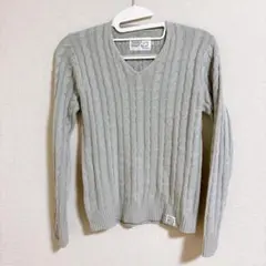 azul グレー Vネック セーター XS
