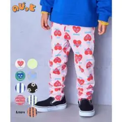 マーキーズ　のびっと ハート柄 パンツ 100cmのサムネイル