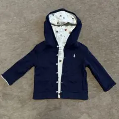 Ralph Lauren リバーシブルコットンフーディ 12M