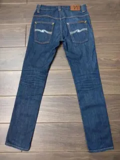 【新品】 NUDIE JEANS THIN FINN ストレートデニム W30 Nudie Jeans（ヌーディージーンズ） THIN FINN シンフィン スキニー
